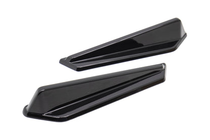 OLM Gloss Black JDM Style Canards - 2015-2021 Subaru WRX / STI