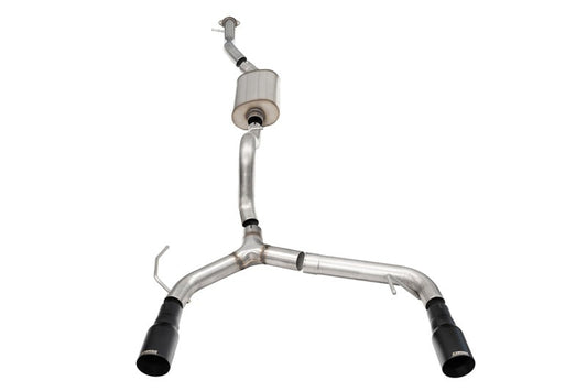 CORSA Performance Corsa 21-22 Ford Bronco 2.3L 4-Door 2.75in Cat-Back Dual Rear Exhaust w/ 4in Straight-Cut Black Tips 21206BPC