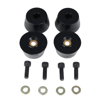 Energy Suspension 96-02 Toyota 4Runner Front Hyper Flex Bump Stop Set - Black