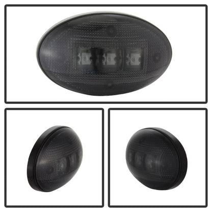 SPYDER Xtune Ford Superduty F250-F550 99-10 Dually Fender LED Side Fender Lights Smoke ACC-LED-FDSD99-SL-SM 9924668