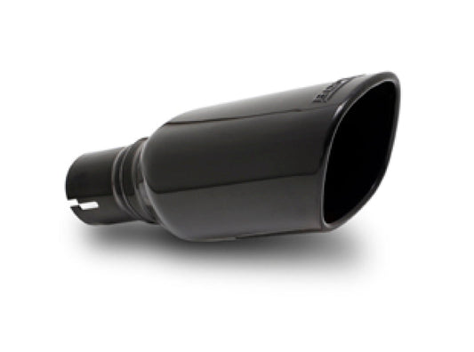 Borla 12-14 Jeep Wrangler JK 2/4Dr Rr Section ATAK Single Square Rlld Angle-Cut Black Chrome Exhaust 11860BC