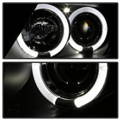 Spyder BMW Z4 03-08 Projector Headlights Halogen Model Only - LED Halo Black PRO-YD-BMWZ403-HL-BK 5029072