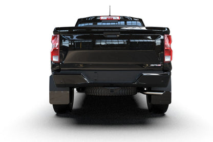 Rally Armor 23-25 Chevy Colorado ZR2 Black Mud Flap - Metallic Black Logo