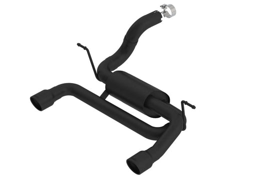 Borla 18-19 Jeep Wrangler JL/JLU 2.0L 4Cyl 2DR/4DR Axle Back Exhaust S-Type w/ 3.5in Tips - Black 11963CB