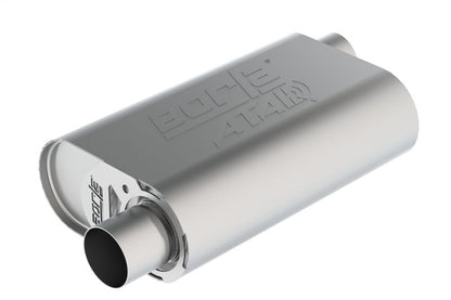 Borla CrateMuffler LS3 ATAK 2.5in Offset/Offset 14inx4.35inx9in Muffler 400947