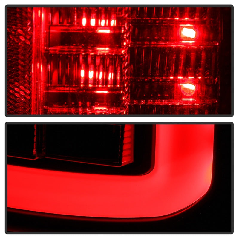 Spyder Dodge Ram 09-18 LED Tail Lights - All Black ALT-YD-DRAM09V2-LED-BKV2 (Incandescent Only) 5085917