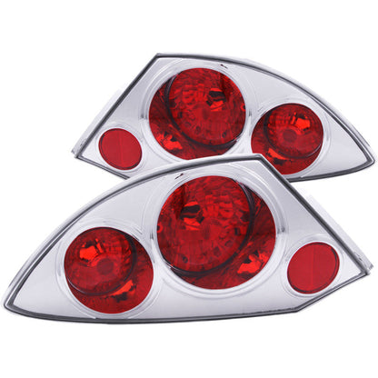 Anzo 2000-2005 Mitsubishi Eclipse Tail lights Chrome