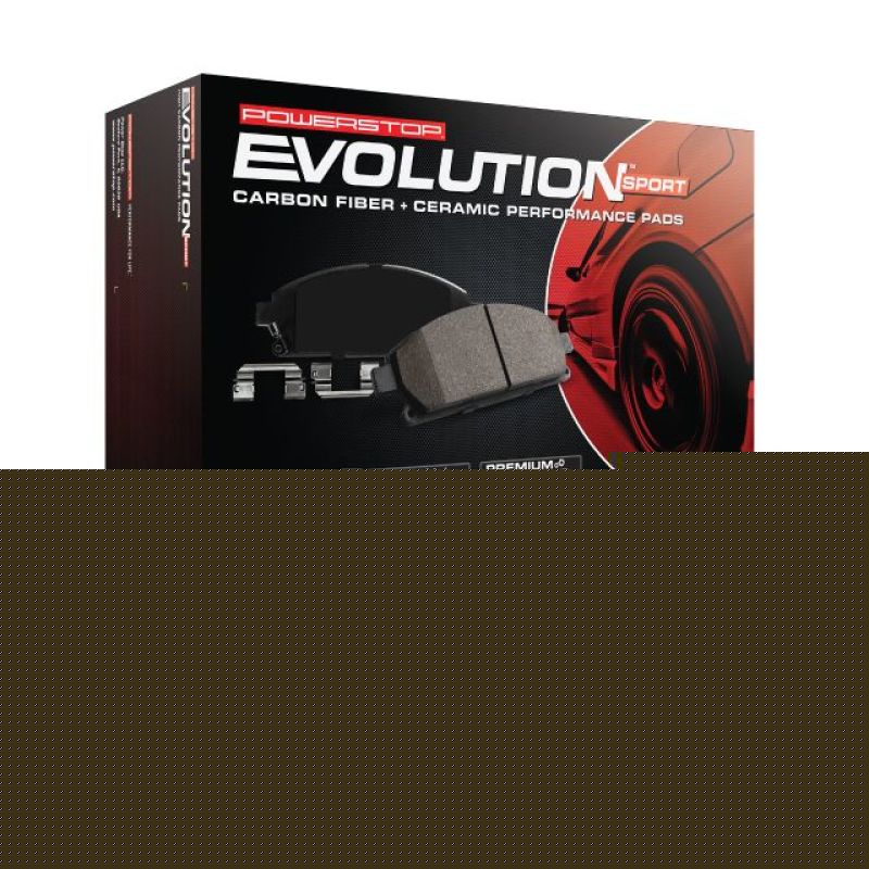 Power Stop 17-19 BMW 540i Front Z23 Evolution Sport Brake Pads w/Hardware