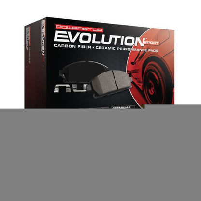 Power Stop 17-19 BMW 540i Front Z23 Evolution Sport Brake Pads w/Hardware
