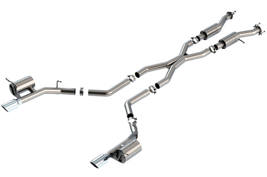 Borla 2021+ Dodge Durango SRT Hellcat 6.2L V8 AWD ATAK Cat-Back Exhaust System - T-304SS 140886