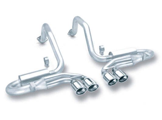 Borla 97-04 Corvette Coupe/Conv/Hatchback 5.7L 8cyl 4spd/6spd RWD Classic S-Typein Cat-Back Exhaust 140039