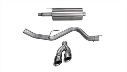 Corsa Performance 2015 Ford F-150 5.0L V8 (Super Crew Cab) Polished Sport Single Side