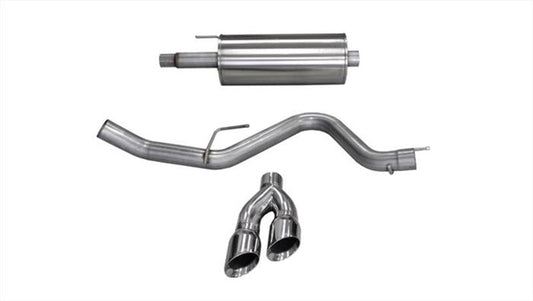 Corsa Performance 2015 Ford F-150 5.0L V8 (Super Crew Cab) Polished Sport Single Side