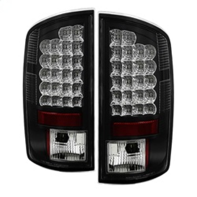 Spyder Dodge Ram 07-08 1500/Ram 07-09 2500/3500 LED Tail Lights Black ALT-YD-DRAM06-LED-BK 5002617