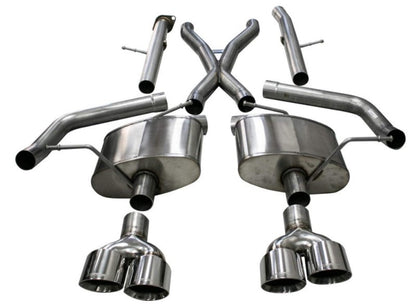 Corsa 18-20 Jeep Grand Cherokee TrackHawk 6.2L Xtreme Cat-Back Dual Rear Exit w/4.5in Polished Tips 21052