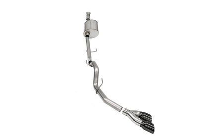 CORSA Performance Corsa 2021-2022 Ford F-150 SuperCab/6.5in Bed 5.0L V8 Sport Cat-Back Single Side Exit-Black PVD 21157BLK
