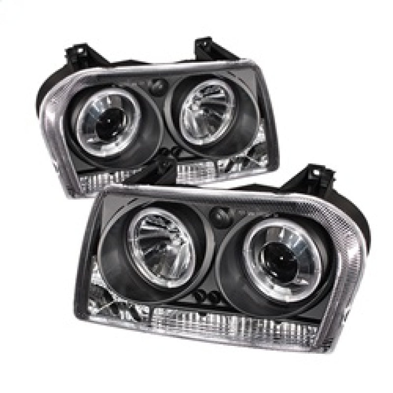 Spyder Chrysler 300 05-08 Projector Headlights LED Halo LED Blk (Not Included) PRO-YD-C305-HL-BK 5009180