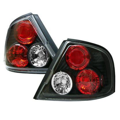 Spyder Nissan Altima 98-01 Euro Style Tail Lights Black ALT-YD-NA98-BK 5006790