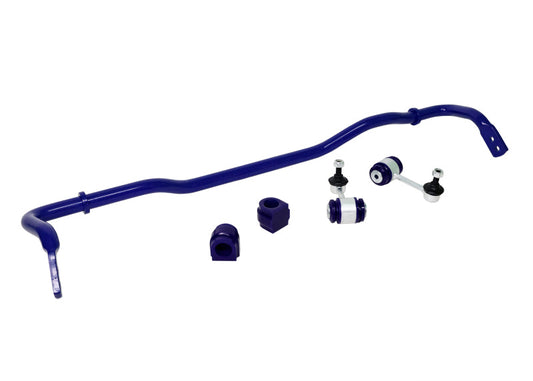 Superpro 2022 Volkswagen Golf R 2-Position HD Adjustable 24mm Rear Sway Bar & End Link Kit