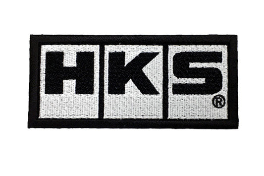 HKS Patch HKS W105 White 51003-Ak142