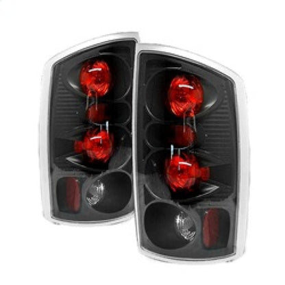 Spyder Dodge Ram 02-06 1500/Ram 2500/3500 03-06 Euro Style Tail Lights Black ALT-YD-DRAM02-BK 5002525