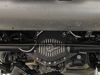 aFe POWER 2021 Ford Bronco w/ Dana M220 Differential Cover Black Street Series w/ Machined Fins