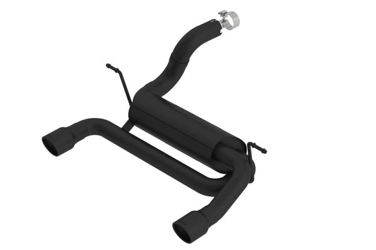 Borla 18-19 Jeep Wrangler JL/JLU 2.0L 4Cyl 2DR/4DR Touring Axle Back Exhaust w/ 3.5in Tips - Black 11962CB