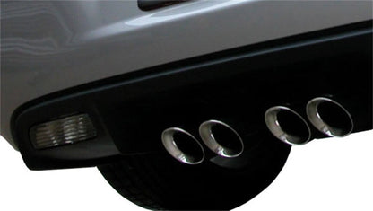 Corsa Performance Polished Sport Axle-Back Exhaust 05-08 Chevrolet Corvette C6 6.0L V8
