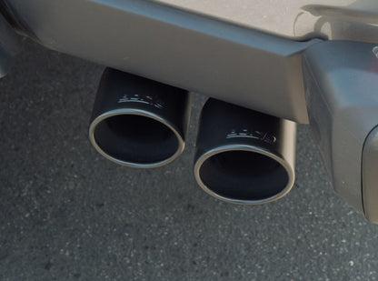 Borla 2020 Jeep Gladiator JT 3.6L V6 AT/MT AWD 2.75-2in Touring Catback Ceramic Blk Tailpipe & Tips 140814CB