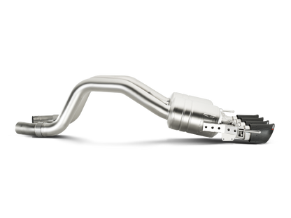 Akrapovic 14-17 Chevrolet Corvette Z06 (C7) Slip-On Line (Titanium) w/ Carbon Tips MTP-CO/TI/2