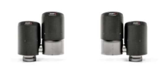 Akrapovic 17-18 Porsche Panamera Turbo Tail Pipe Set (Carbon) TP-CT/48