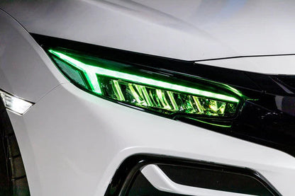 OLM Gamma Series RGB Headlights - 2016-2021 Honda Civic
