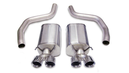 Corsa Performance 06-13 Chevrolet Corvette C6 Z06 7.0L V8 Polished Sport Axle-Back
