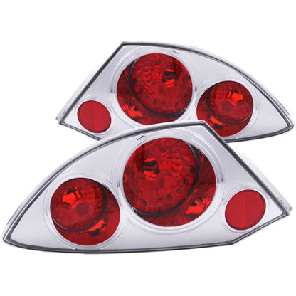 Anzo 2000-2005 Mitsubishi Eclipse Tail lights Chrome