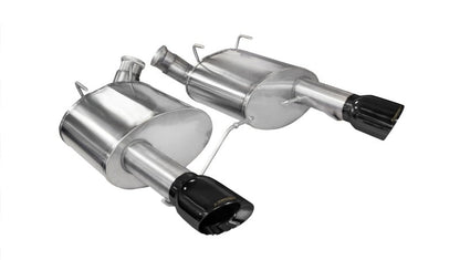 Corsa Performance 11-14 Ford Mustang GT/Boss 302 5.0L V8 Black Xtreme Axle-Back Exhaust