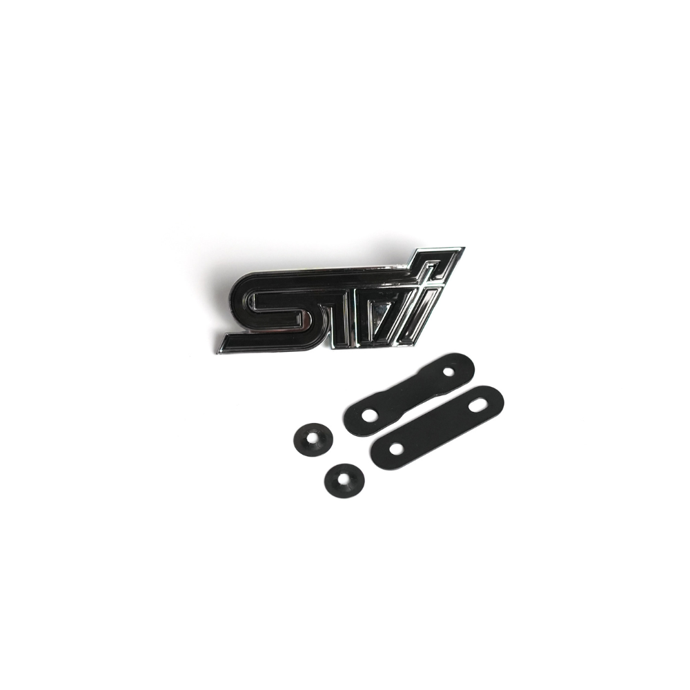 Racing Art STI Grille Emblem w/ Multiple Color Avaialable [Universal]