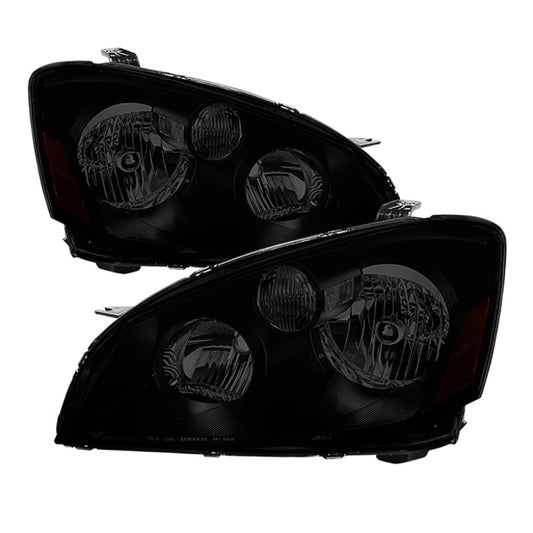 SPYDER Xtune Nissan Altima 05-06 Halogen Model Only OEM Style Headlights -Black Smoke HD-JH-NA05-AM-BSM 9032554