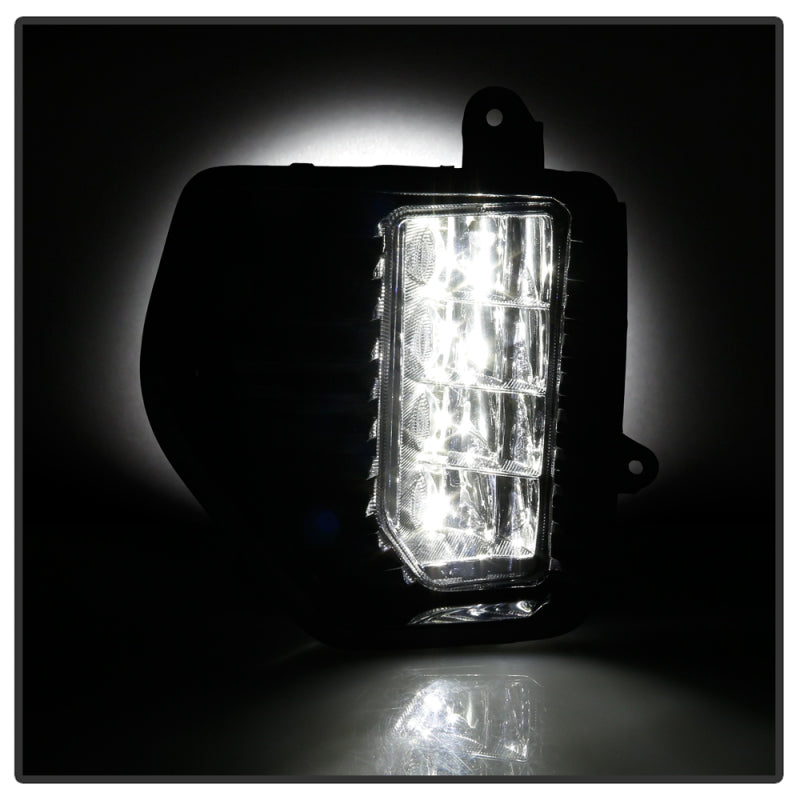 Spyder GMC Sierra 1500 Denali Only 19-20 (Not for 2500/3500) OEM Style Full LED Fog w/ Switch- Clear 5087010