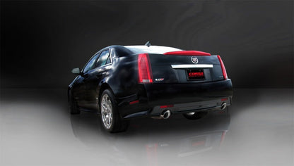 Corsa Performance 09-13 Cadillac CTS Sedan V 6.2L V8 Polished Sport Axle-Back Exhaust