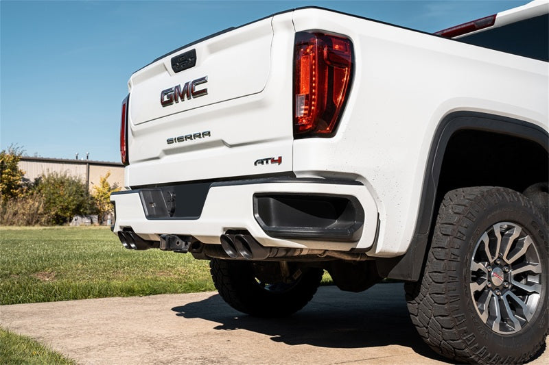 CORSA Performance Corsa 19-23 Chevy Silverado 1500 CatBack Dual Rear Exit with Twin 4in Black Powder Ct ProSeries Tips 21199BPC