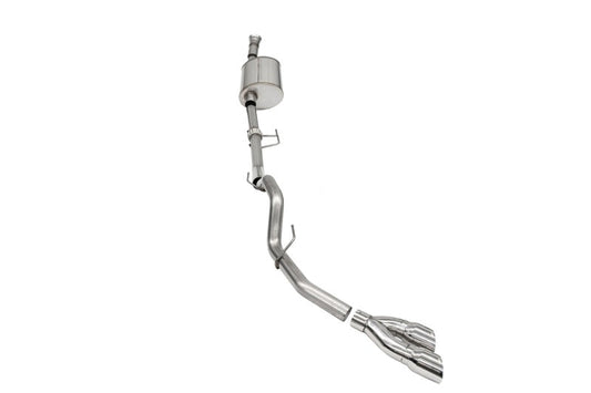 CORSA Performance Corsa 2021-2022 Ford F-150 SuperCab/6.5in Bed 3.5L V6 Sport Cat-Back Single Side Exit-Polished 21166