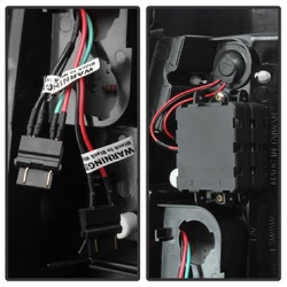 Spyder Chevy Silverado 1500/2500 03-06 Version 2 LED Tail Lights - Red Clear ALT-YD-CS03V2-LED-RC 5081926