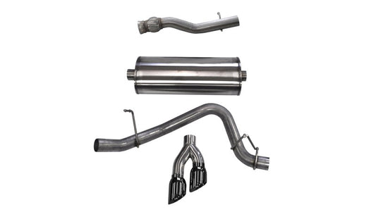 Corsa Performance 2015 GMC Yukon Denali XL 6.2L V8 3in Cat-Back Single Side Exit Twin 4i