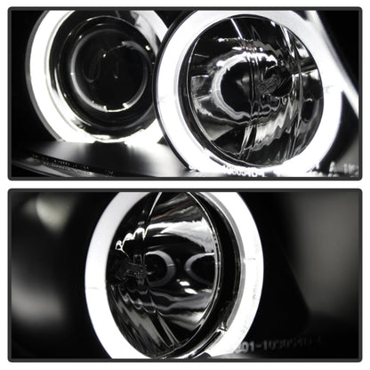 Spyder BMW E90 3-Series 06-08 Projector LED Halo Amber Reflctr Rplc Bulb Blk PRO-YD-BMWE9005-AM-BK 5009005