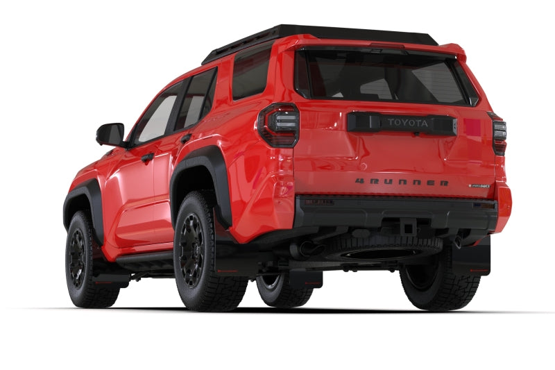 Rally Armor 2025+ Toyota 4Runner Black UR Mud Flap w/ Metallic Black Logo