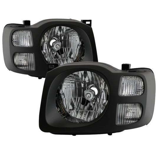 SPYDER xTune Nissan Xterra 02-04 OEM Style Headlights - Black HD-JH-NXT02-BK 9035630