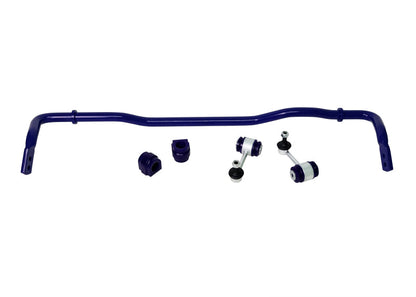 Superpro 2022 Volkswagen Golf R 2-Position HD Adjustable 24mm Rear Sway Bar & End Link Kit