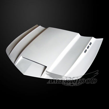 AmeriHood - Chevrolet Camaro 2010-2013 Type-SMS Style Functional Heat Extractor Ram Air Hood