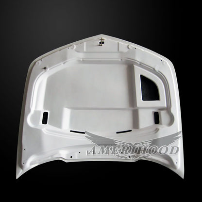 AmeriHood - Chevrolet Camaro LS/LT 2014-2015 V6 ONLY Type-SMS Style Functional Heat Extractor Ram Air Hood