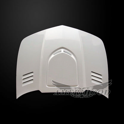 AmeriHood - Chevrolet Camaro LS/LT 2014-2015 V6 Only Type-TR Style Functional Heat Extractor Ram Air Hood